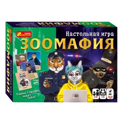 Настольная игра Зоомафия Ranok 12120133Р 1